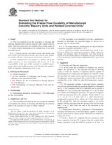 UNGÜLTIG ASTM C1262-05a 15.5.2005 Ansicht