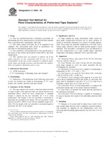 UNGÜLTIG ASTM C1266-02 10.5.2002 Ansicht