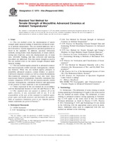 UNGÜLTIG ASTM C1273-95a(2000) 1.1.2000 Ansicht