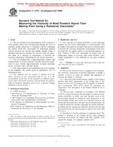 UNGÜLTIG ASTM C1276-94(1999) 1.1.1999 Ansicht