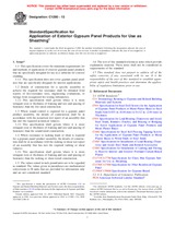 UNGÜLTIG ASTM C1280-13 15.2.2013 Ansicht