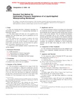 UNGÜLTIG ASTM C1306-05 1.5.2005 Ansicht