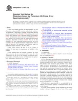 UNGÜLTIG ASTM C1307-15 1.1.2015 Ansicht