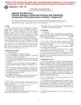 UNGÜLTIG ASTM C1323-96 1.1.2001 Ansicht