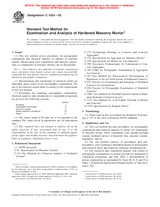 UNGÜLTIG ASTM C1324-03 10.7.2003 Ansicht