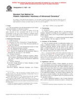 UNGÜLTIG ASTM C1327-03 1.10.2003 Ansicht