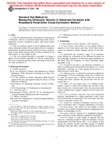 UNGÜLTIG ASTM C1331-96 10.5.2001 Ansicht