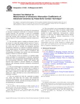 UNGÜLTIG ASTM C1332-01(2007) 1.8.2007 Ansicht