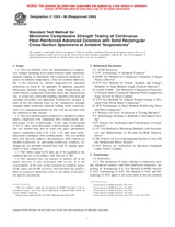 UNGÜLTIG ASTM C1358-96(2000) 1.1.2000 Ansicht