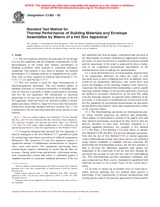 UNGÜLTIG ASTM C1363-05 1.5.2005 Ansicht
