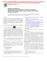 UNGÜLTIG ASTM C1365-98 10.7.1998 Ansicht