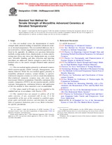 UNGÜLTIG ASTM C1366-04(2009) 1.7.2009 Ansicht
