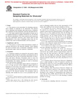 UNGÜLTIG ASTM C1385-98(2004) 1.6.2004 Ansicht