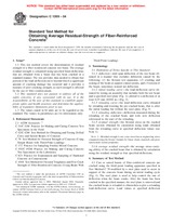 UNGÜLTIG ASTM C1399-04 1.7.2004 Ansicht