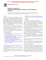 UNGÜLTIG ASTM C1399-07a 1.8.2007 Ansicht