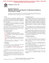 UNGÜLTIG ASTM C1420-03a 1.12.2003 Ansicht