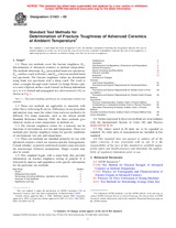 UNGÜLTIG ASTM C1421-09 1.5.2009 Ansicht