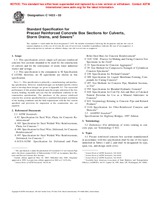 UNGÜLTIG ASTM C1433-03 10.5.2003 Ansicht