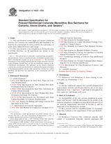UNGÜLTIG ASTM C1433-07a 1.9.2007 Ansicht