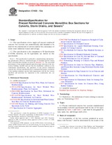 UNGÜLTIG ASTM C1433-13a 1.4.2013 Ansicht