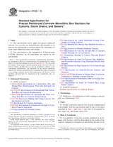 UNGÜLTIG ASTM C1433-15 1.4.2015 Ansicht