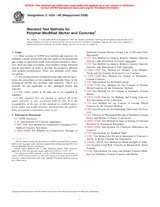 UNGÜLTIG ASTM C1439-99(2008) 1.1.2008 Ansicht