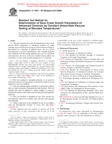 UNGÜLTIG ASTM C1465-00(2006) 1.1.2006 Ansicht