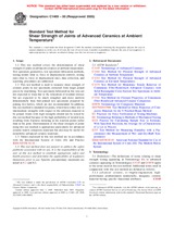 UNGÜLTIG ASTM C1469-00(2005) 1.6.2005 Ansicht