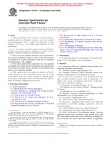 UNGÜLTIG ASTM C1491-03(2009) 1.6.2009 Ansicht