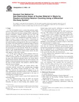 UNGÜLTIG ASTM C1493-01 10.2.2001 Ansicht
