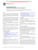 UNGÜLTIG ASTM C1497-04 1.4.2004 Ansicht