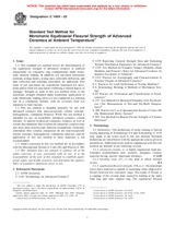UNGÜLTIG ASTM C1499-03 10.4.2003 Ansicht