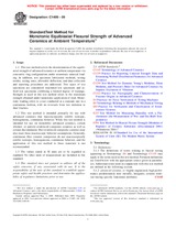 UNGÜLTIG ASTM C1499-09 1.5.2009 Ansicht