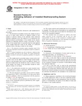 UNGÜLTIG ASTM C1521-08a 1.7.2008 Ansicht
