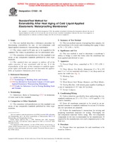 UNGÜLTIG ASTM C1522-05 1.5.2005 Ansicht