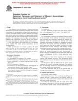 UNGÜLTIG ASTM C1532-03a 1.12.2003 Ansicht