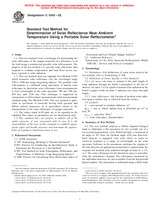 UNGÜLTIG ASTM C1549-02 10.10.2002 Ansicht