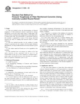 UNGÜLTIG ASTM C1550-03 10.1.2003 Ansicht