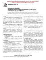 UNGÜLTIG ASTM C1550-04 1.11.2004 Ansicht