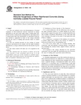 UNGÜLTIG ASTM C1550-05 1.7.2005 Ansicht