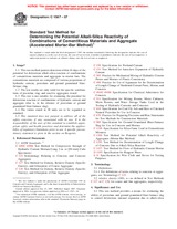 UNGÜLTIG ASTM C1567-07 15.7.2007 Ansicht