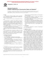 UNGÜLTIG ASTM C1589-04 1.2.2004 Ansicht