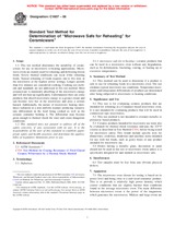 UNGÜLTIG ASTM C1607-06 15.2.2006 Ansicht
