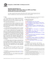UNGÜLTIG ASTM C1666/C1666M-08(2015) 1.5.2015 Ansicht