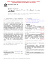 UNGÜLTIG ASTM C1678-09 1.5.2009 Ansicht