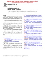 UNGÜLTIG ASTM C1728-12 15.1.2012 Ansicht
