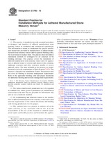 UNGÜLTIG ASTM C1780-15 15.2.2015 Ansicht