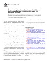 UNGÜLTIG ASTM C1802-14e1 15.12.2014 Ansicht