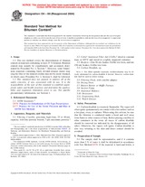 UNGÜLTIG ASTM D4-86(2004) 1.7.2004 Ansicht