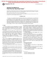 UNGÜLTIG ASTM D56-00 10.8.2000 Ansicht